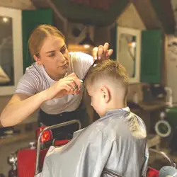 Kids barber shop